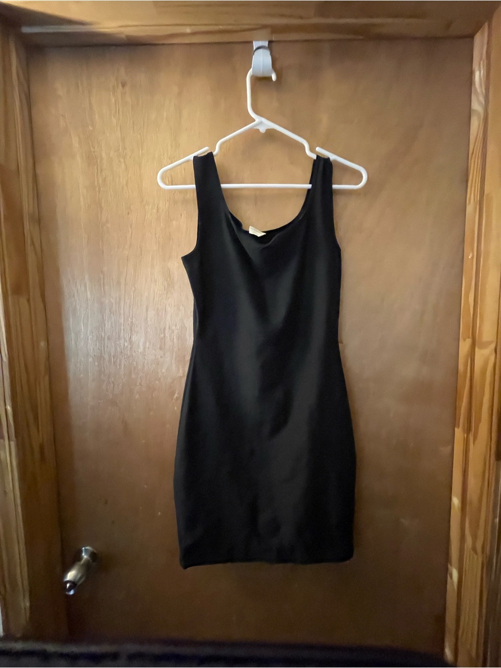 Maidenform Black Sleeveless Shapewear Slip Dress